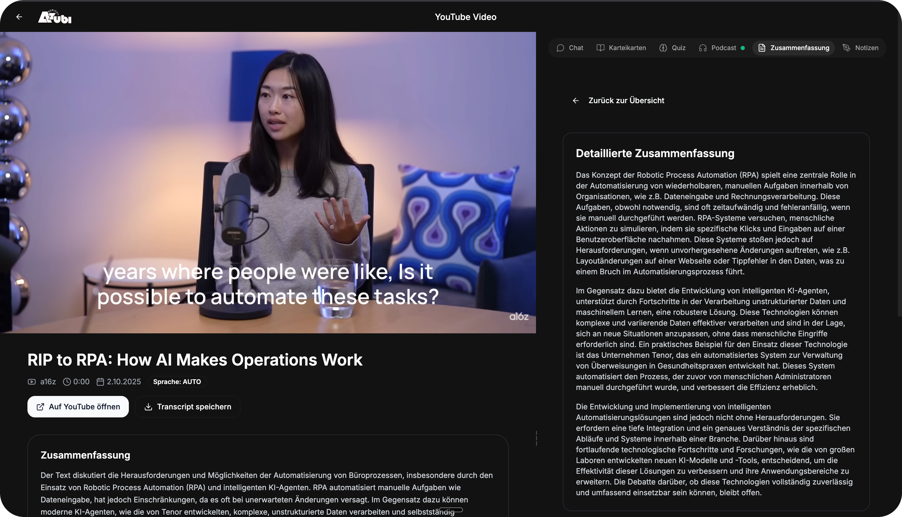 Spare Stunden, lerne besser.